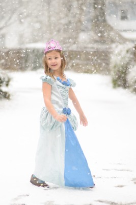 Josie, snow princess